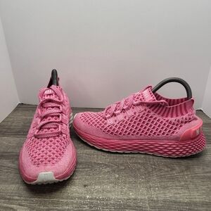 NOBULL Sneakers Reflective Knit Runner Shoes Pink Women’s Size 8